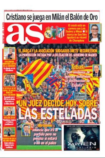 Las portadas de AS de mayo