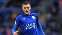 Vardy, jugador del Leicester