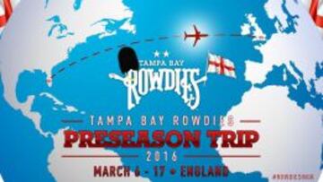 Tampa Bay Rowdies - England. 