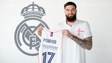 Vincent Poirier, nuevo jugador del Real Madrid.