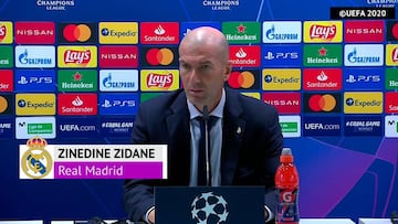 Zidane: "Los jugadores no lo merecen"