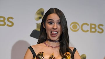 Olivia Rodrigo en los Grammy 2022.