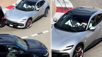 El absurdo accidente de Leclerc con su Ferrari Purosangue en Mónaco