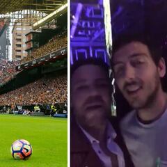 Parejo, grabado ebrio y fumando en una discoteca