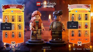 Lego Horizon Adventures nos confiesa su duración, versión base y su inesperado referente gráfico