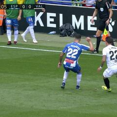 Mario Hermoso, el domingo: la jugada que explica su calidad