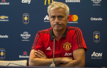 Mourinho in today's press conference on the eve of tomorrow's meeting with Barcelona in Maryland.