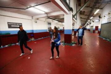 West Ham celebrations after the last game at the Boleyn Ground