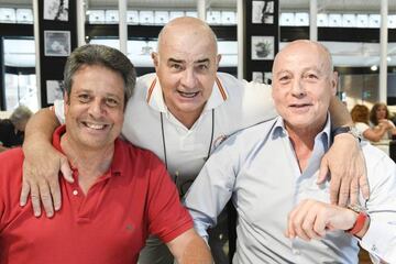 Carmelo Cabrera, Vicente Ramos y Juan Antonio Corbalán, tres bases legendarios que coincidieron al principio de los setenta.