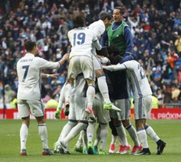 Marcelo dio la victoria al Real Madrid al marcar el 2-1.