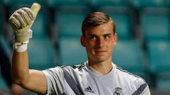 Lunin está preparado para debutar el sábado ante el Cádiz