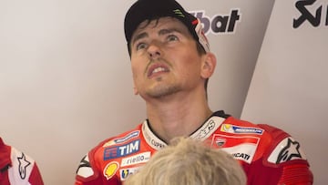 Jorge Lorenzo, piloto de Ducati.