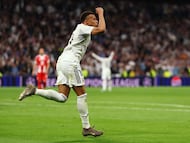 The Real Madrid forward struck against Bayern Munich on Tuesday, adding another UCL goal to this season's tally.