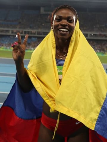 Caterine Ibargüen logra medalla de oro en Salto Triple