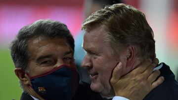 Laporta, confianza ciega con Koeman