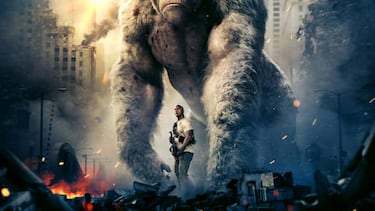 The Rock presenta un nuevo tráiler de Rampage