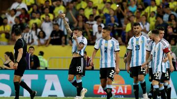 Los Campeones del Mundo se plantaron en el Maracan¨¢ y terminaron con el invicto de Brasil de local en Eliminatorias Mundialistas.