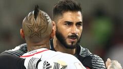 Vidal dedica frase a hinchas de la U y se refiere a Johnny Herrera