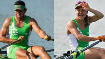 Lechuga y Cabrera, fuera de las medallas en remo