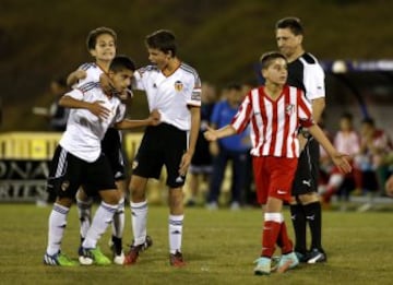 La final midió al Atlético de Madrid y al Valencia. 