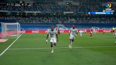 La magia del fútbol emociona: así celebró la nueva joya del Madrid