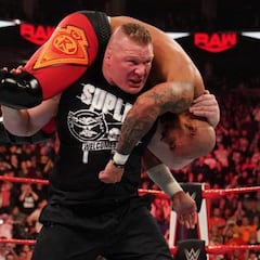 Brock Lesnar avisa a Ricochet sobre lo que le espera en Arabia