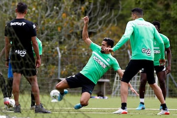 El cuadro verdolaga sigue entrenando para preparar el clásico del fin de semana ante América de Cali en el Estadio Atanasio Girardot.