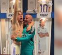 Lo que no se vio de la celebración: el momentazo de Modric y Pintus, totalmente desatados