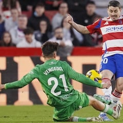 Aprobados (pocos) y suspensos (muchos) del Racing en Los Cármenes