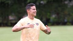 DT de Sao Paulo actualiza el estado físico de James Rodríguez.