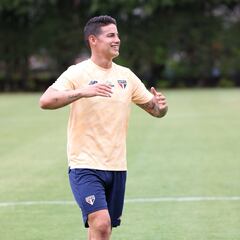 DT de Sao Paulo actualiza el estado físico de James Rodríguez