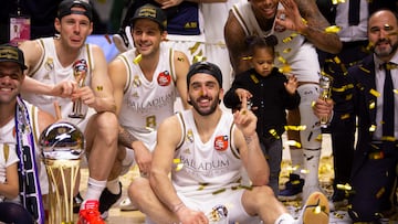 Facundo Campazzo, en la Copa de 2020.