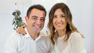 El lado m¨¢s personal de Xavi: su mujer, sus hijos, su casa...