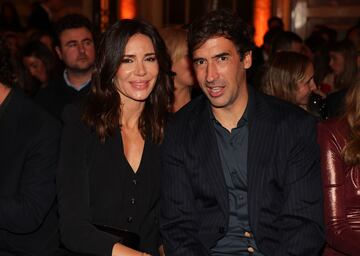 Mamen Sanz y Ral Gonzlez Blanco durante la gala de entrega de los Premios Hombres del A?o Esquire en el Casino de Madrid.