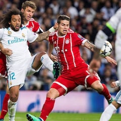 Real Madrid elimina al Bayern Múnich con James protagonista