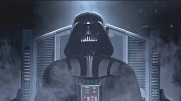 Vader recibe su armadura.
