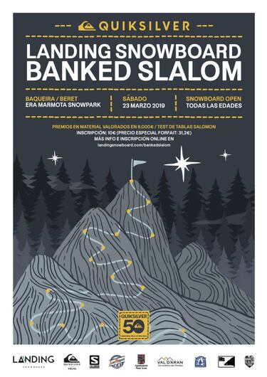 Baqueira Beret acogerá el primer Banked Slalom del circuito WSF de España