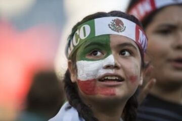 Así vivieron los aficionados mexicanos el encuentro amistoso entre México y Nueva Zelanda celebrado en Nashville, Tennessee.