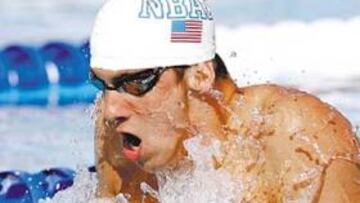 <b>ÍDOLO. </b>Michael Phelps debuta el domingo en este Mundial. Su objetivo es ganar más de seis medallas.