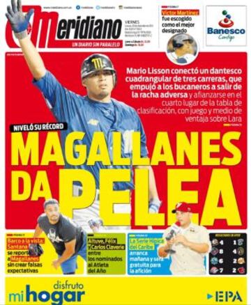 Portadas de la prensa deportiva