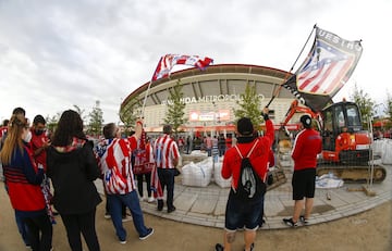 El Atleti recibió la copa de campeón de LaLiga 2020-21