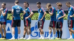 El grupo se ha entrenado ya con la mente puesta en el próximo duelo frente a Marruecos. 