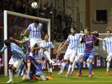 Eibar-Málaga en imágenes