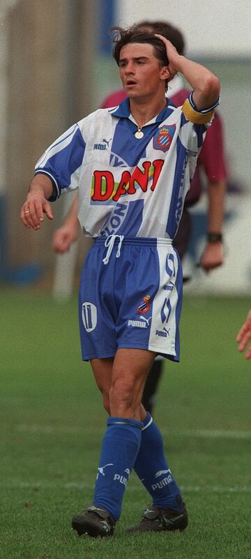 C.5181-6/4/97 JORDI LARDIN,JUGADOR DEL ESPANYOL FOTO:MACARIO MU?OZ