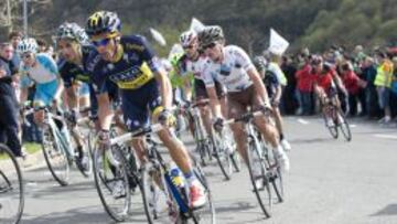 Alberto Contador se la juega hoy con Porte en los 24 km de la contrarreloj de Beasain.