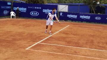 Podlipnik se despide rápido en singles y sólo le queda el dobles