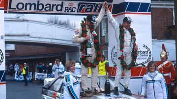 Hannu Mikkola was fastest in the 1981 and 1982 Lombard RAC Rallies. In 1983 he went on to take the drivers world championship title.