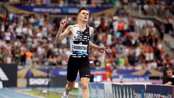 Jakob Ingebrigtsen, en París.