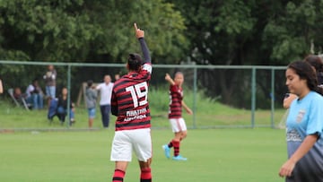 Flamengo femenil goleó 56-0 al Greminho