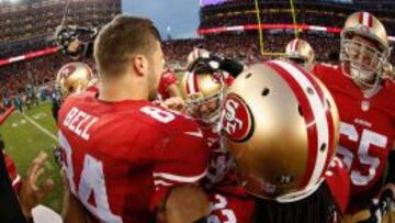 Phil Dawson fue el h&eacute;roe del partido para los San Francisco 49ers.